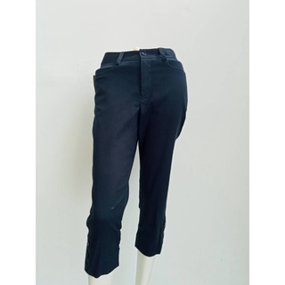 GSP Stephanie Pants กางเกงสีน้ำเงิน ขา 4 ส่วน (OWP24NV)