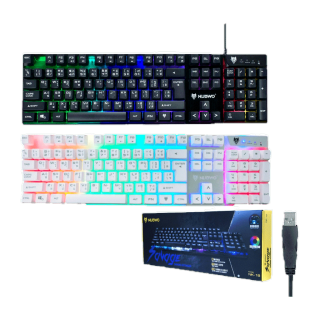 ⚡️โค๊ดลด NAVA1854⚡️ Nubwo Savage Gaming Keyboard NK-18 คีบอร์ดเกมมิ่ง เปลี่ยนไฟได้ 9 โหมด ประกันศูนย์ไทย 1 ปี