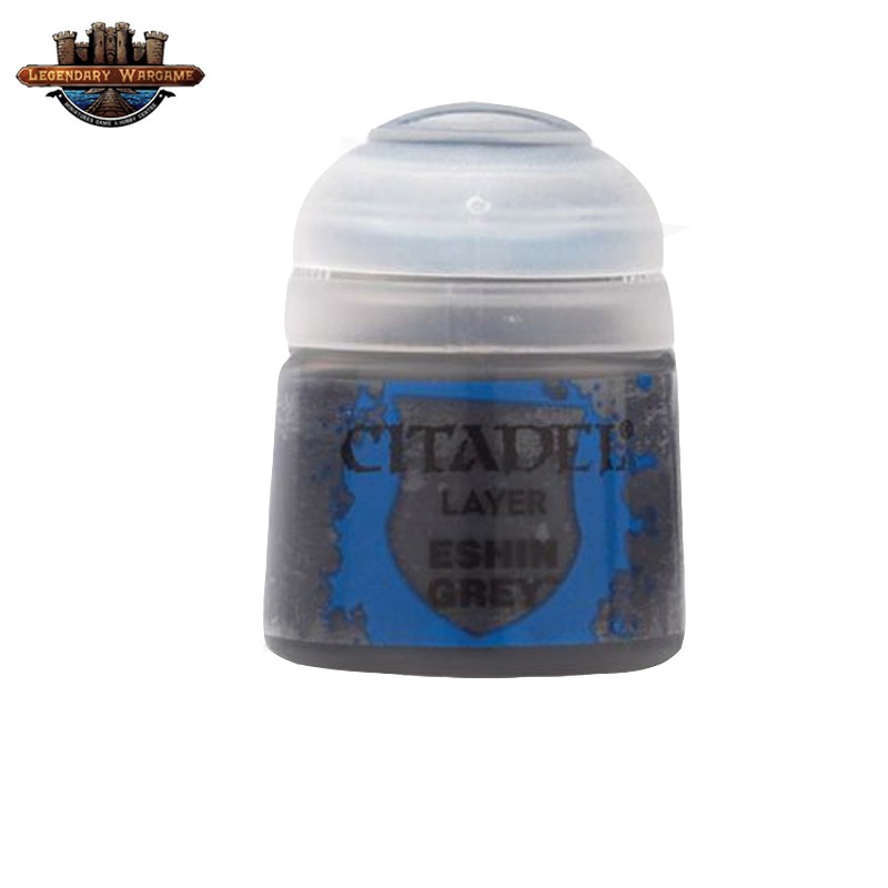 [BSAพร้อมส่ง] Citadel : LAYER: ESHIN GREY (12ML) สีอะคริลิคสำหรับทาโมเดล