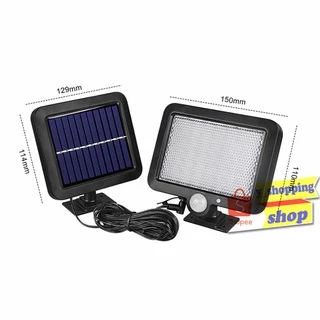 Solar light Motion sensor 56LED ไฟติดผนังโซล่าเซลล์พลังงานแสงอาทิตย์ *