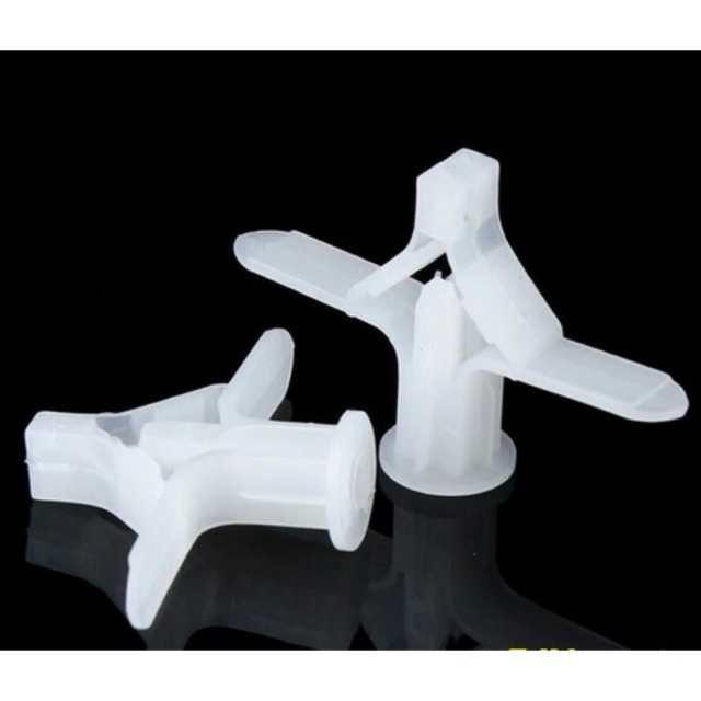 [1PC] OK-IN PVC Butterfly Wall Plug Partition Wall Plug คลิปผีเสื้อ