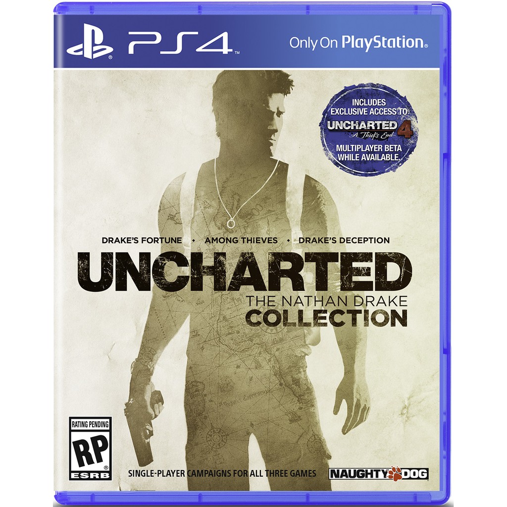 PS4 Uncharted: The Nathan Drake Collection 3 Parts 1,2,3 (ENG)