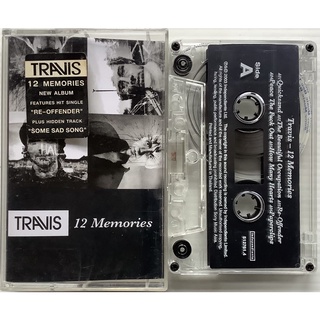 Cassette Tape เทปคาสเซ็ตเพลง Travis อัลบั้ม 12 Memories ลิขสิทธิ์