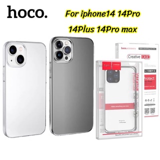 เคสใสHoco สำหรับรุ่นiPhone 15 pro max 14 14pro max 13 13pro max 12 12promax 11 11pro max 6 6s 6+ 7 8 se2 se3 7+ 8+ X XR