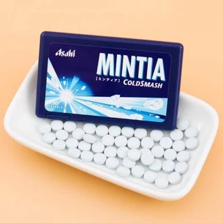 [1 ชิ้น] รสใหม่! ลูกอมยอดฮิตในญี่ปุ่น Asahi Mintia Sugarless ลูกอมไม่มีน้ำตาล ดับกลิ่นปากไม่อ้วน