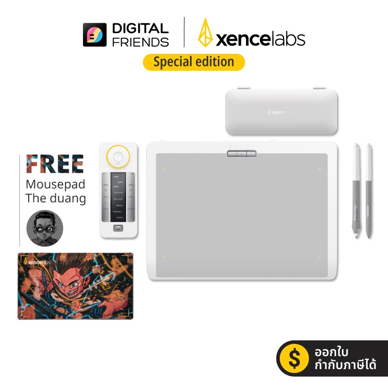 Special Edition Xencelabs Pen Tablet Medium Bundle Quick Keys remote