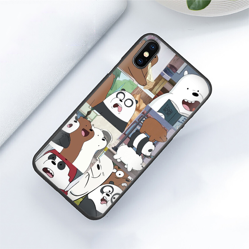เคสโทรศัพท์มือถือพิมพ์ลาย We Bare Bears สําหรับ Apple Iphone 12 11 Pro ...