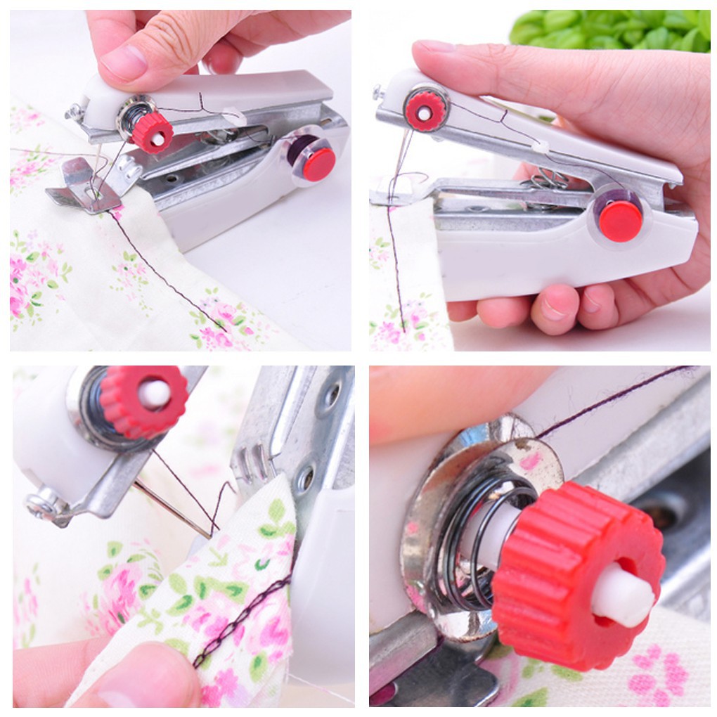 Portable Cordless Hand-held Clothes Sewing Machine Use Sartorius Nice ...