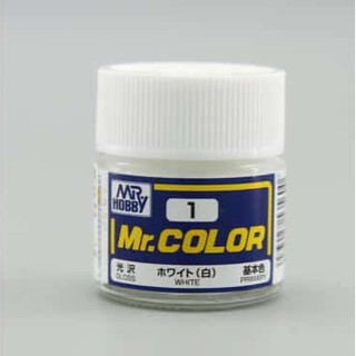 สีสำหรับโมเดล Mr.COLOR C1 WHITE