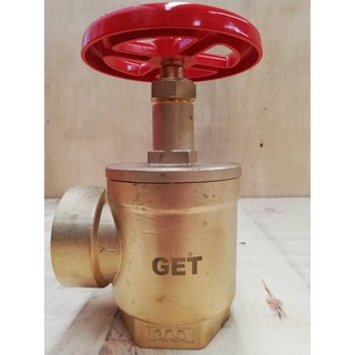 หัวจ่ายน้ำดับเพลิง Angle Vale 2.5 inches brass angle valve NPT