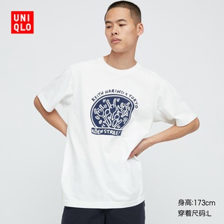 เสื้อยืดพิมพ์ลาย Keith Haring X แฟชั่น Uniqlo สําหรับผู้ชาย