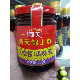 ซอสหมักหมูแดง ซอสทำหมูแดง Char Siu BBQ Sauce ตรา Haitian ไห่เทียน 280g