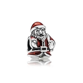 (พร้อมส่ง)*New*Pandora Father Christmas Charm