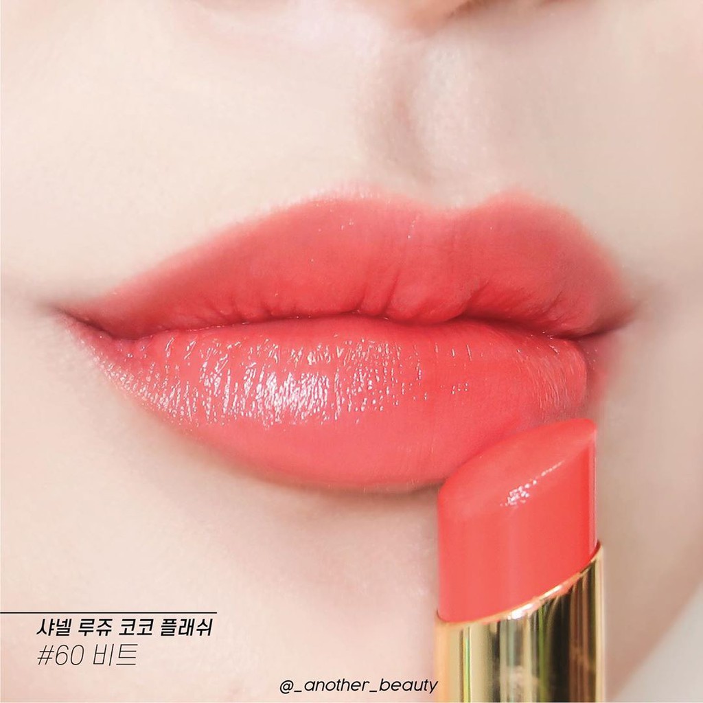 พร้อมส่ง Chanel #60 BEAT Rouge Coco Flash Lip Color | Shopee Thailand