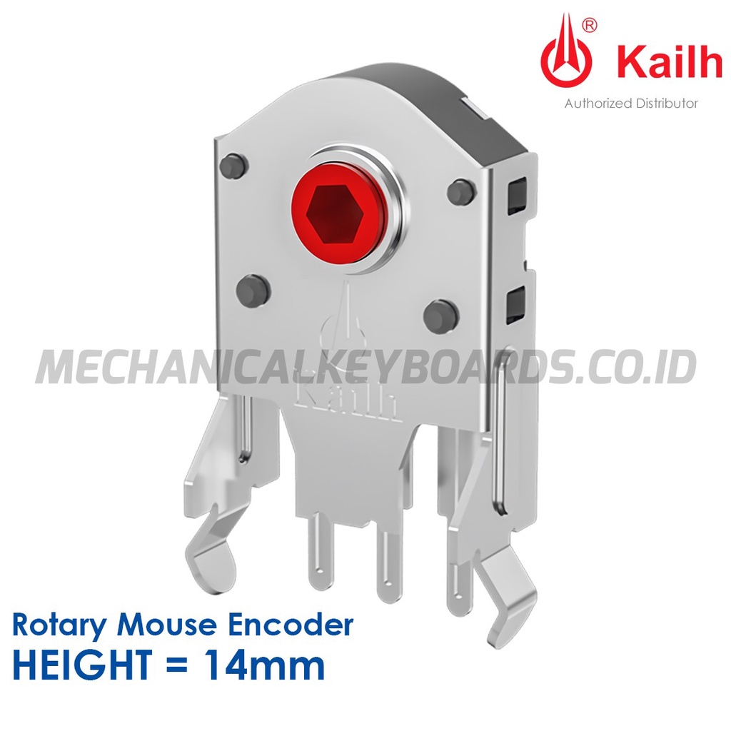 ไคลาห์ ศตวรรษ981412R01 ตัวเข้ารหัสล้อเมาส์แบบหมุน (H=14mm - 1.74mm)