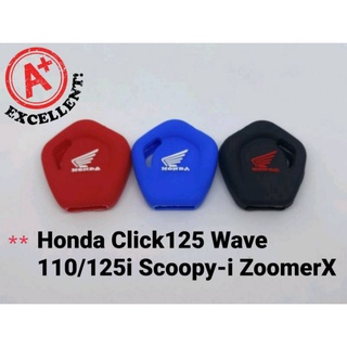 ซิลิโคนหุ้มกุญเเจ Honda Click125 Wave 110/125i Scoopy-i Zoomer​X