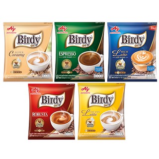 Birdy กาแฟปรุงสำเร็จเบอร์ดี้ 3in1 ขนาด 27ซอง