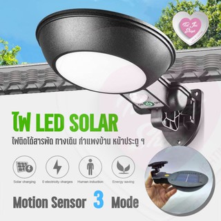 พร้อมส่ง ในไทย ไฟ LED SOLAR SENSOR 3 โหมด ติดทางเดิน ติดสวน ติดกำแพง ติดประตูบ้าน