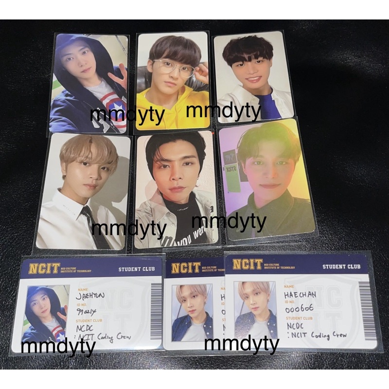การ์ด nct ncit random photo pack NCT127 day night ID