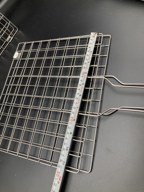 เหล็กปิ้งปลา ไซส์ใหญ่สแตนเลสแท้ไม่ขึ้นสนิม（50cm *29cm) - รูปที่ 4