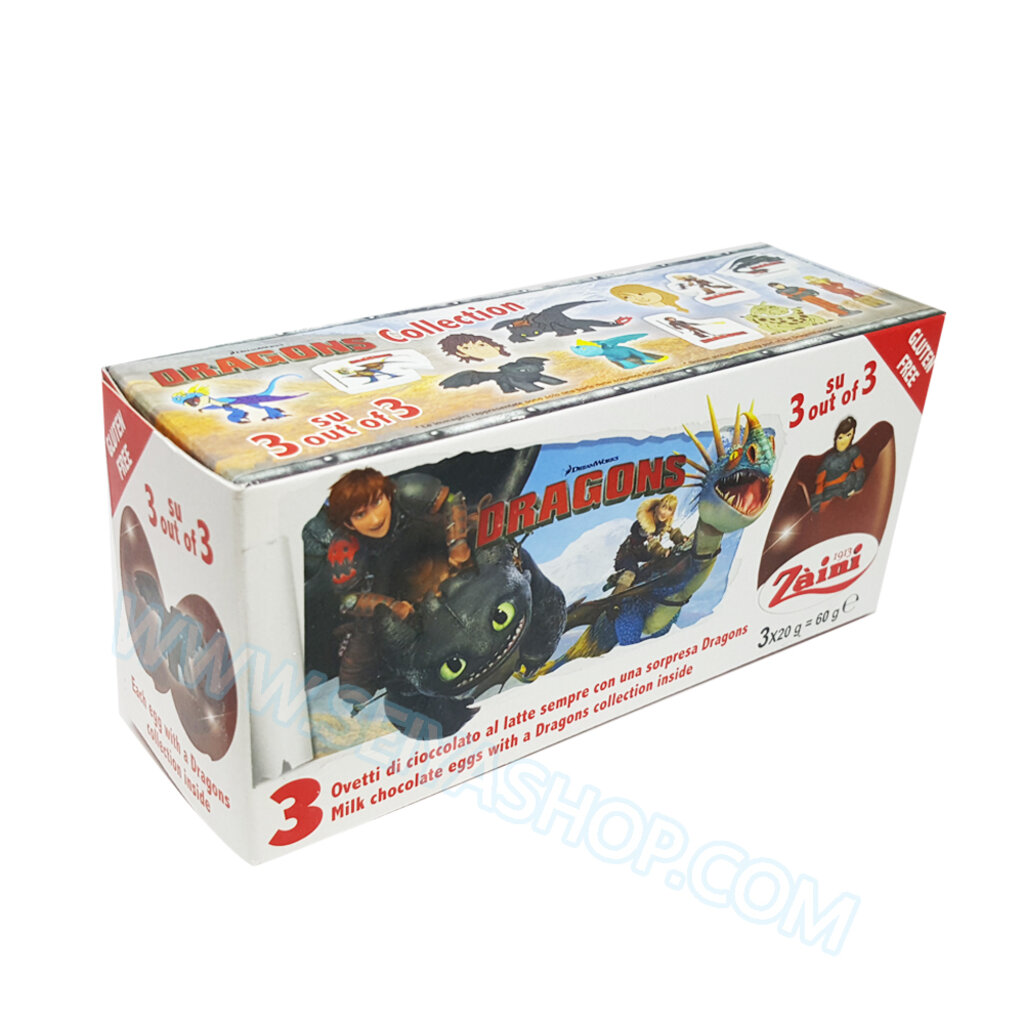 SU050 Zaini Chocolate Egg Surprise ไข่ เซอร์ไพร์ส ช๊อคโกแล๊ค พร้อมของเล่นสุดฮิต