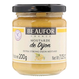 โบฟอร์ มัสตาร์ด Beaufor Extra Strong Dijon Moutard 200g.