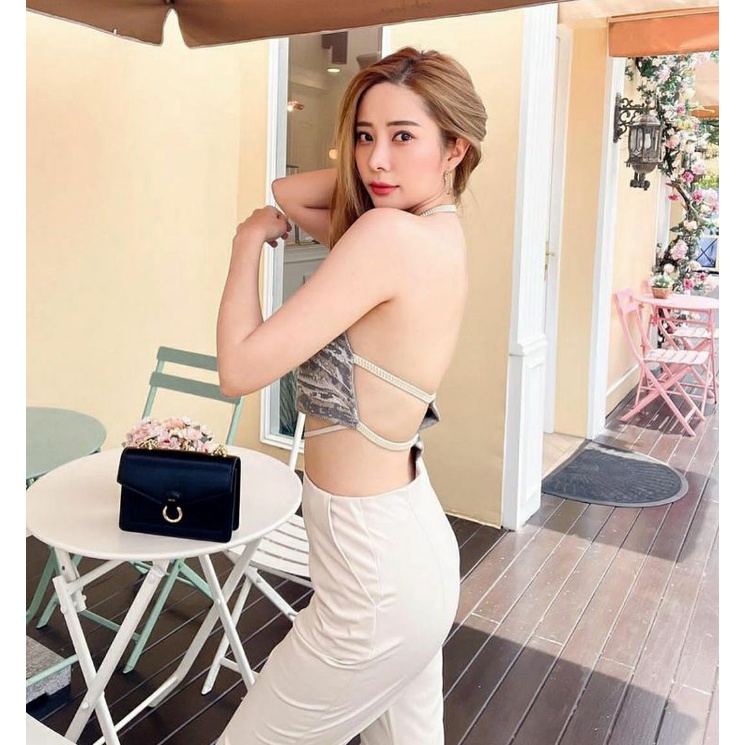 Penelope Ronnie Blue Jumpsuit Size M