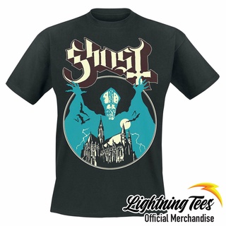 [S-5XL]เสื้อยืด ลาย Ghost Opus Rock