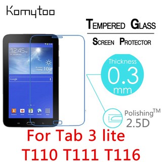 ฟิล์มกันรอยหน้าจอสำหรับ Samsung Galaxy Tab 3 Lite 7.0 SM-T 110 T 111 T 116