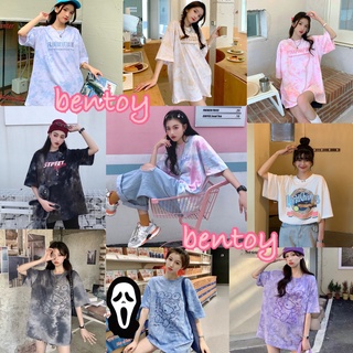 Bentoy*(YY9)เสื้อยืดแขนสั้นคอกลมลายการ์ตูนน่ารักแฟชั่น