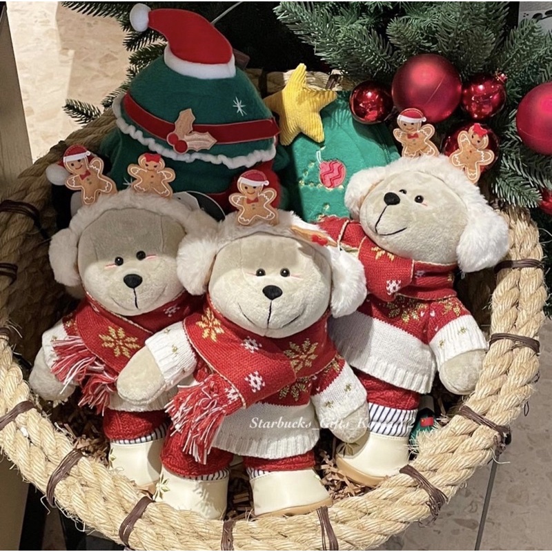 ตุ๊กตา Barista Bear Christmas china 2021