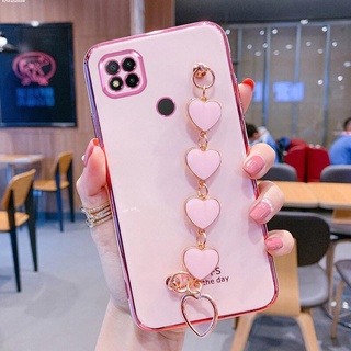 เคส Xiaomi Redmi 9C 9A 9T สร้อยข้อมือหัวใจสำหรับเด็กหญิงและสตรี