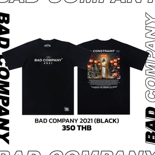 Badcompany เสื้อยืดสกรีนลาย "2021"