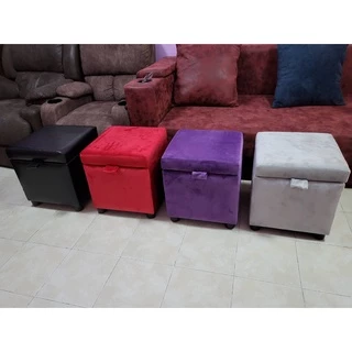 สตูล กล่องเก็บของนั่งได้ขนาด40x40x45cm แจ้งเบอร์สีทางแชต รับสั่งทำทุกขนาด