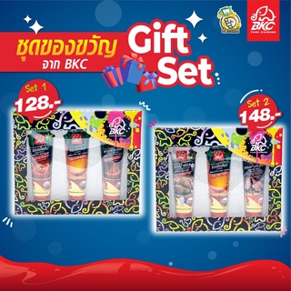 Giftset ชุดของขวัญสุดพิเศษจาก BKC ซอสเค็ตชัป ซอสไข่เจียว ซอสกระทะร้อน โอปป้าซอส ซอสไข่เจียว by กำตังค์