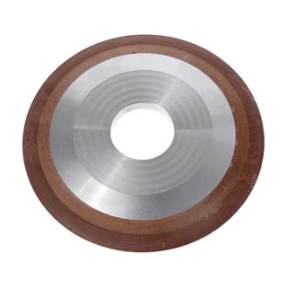 Replacement 125mm One Tapered Side Plain Resin Diamond Saw Blade Grinding Wheel！