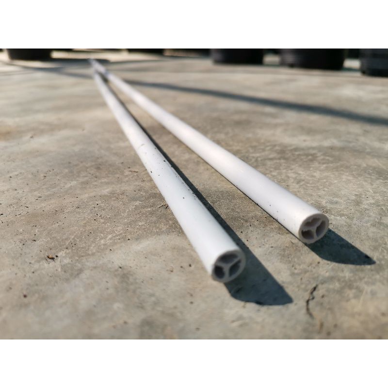 แท่งพลาสติก​ กลม​ 100cm. / 70cm.​ ไม้ค้ำต้นไม้​ ไม้ค้ำบอน​​ ก้านพลาสติก พลาสติกแท่งกลม​ ก้านลูกโป่ง​