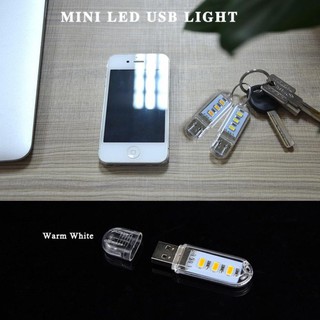 ﻿MALITAI Mini USB LED Book light 5730 SMD 3LEDs DC 5V ไฟพกพา รุ่น :Daylight