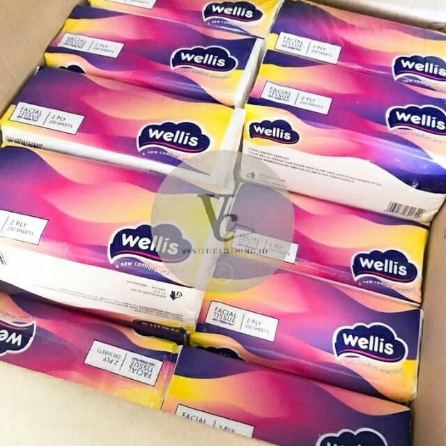 [250ply] FACIAL TISSUE / FACIAL WELLIS TISSUE RETAIL/WHOLESALE