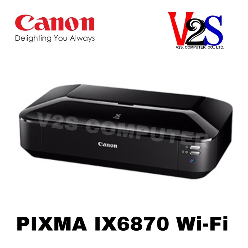 Canon PIXMA รุ่น IX6870 Wi-Fi Inkjet Wide-Format A3 Printer (ปริ้นเตอร์) หมึกแท้พร้อมใช้ ประกันศูนย์
