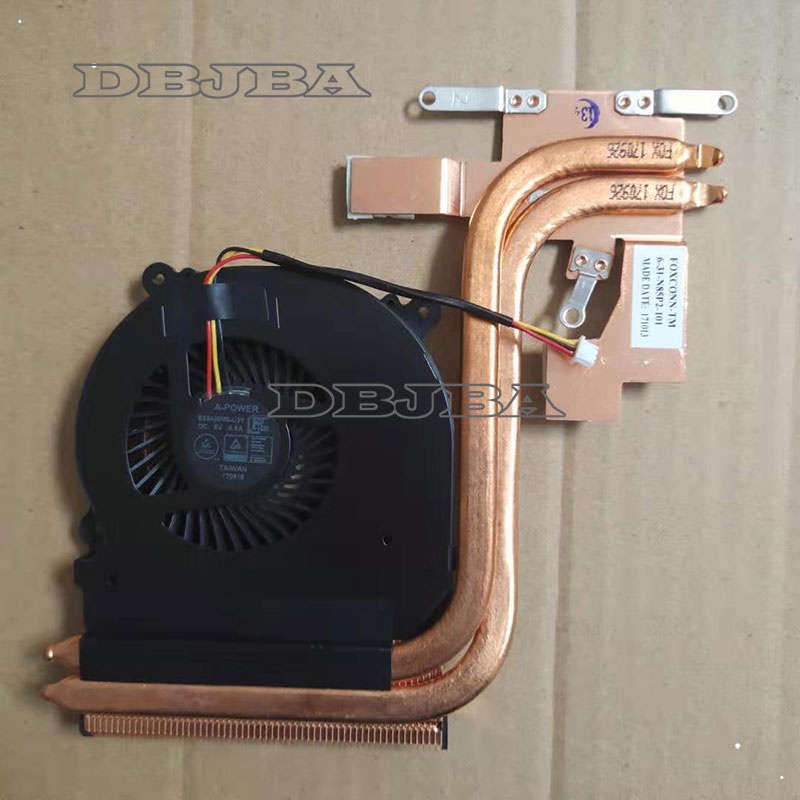 พัดลมฮีทซิงค์ใหม่สําหรับ Hasee z7-kpg1 Z7kp7gs A-POWER BS5405MS-U2Y 6-31-N85P2-202