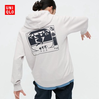 Uniqlo เสื้อกันหนาว แขนยาว สําหรับผู้ชาย ผู้หญิง (UT)NYC POP ICONS (เสื้อกันหนาวแขนยาว) 455814