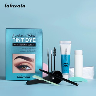 Lakerain Lash & Eyebrow Tint Dye Kit Lasting 8 Weeks For Professional Or Tinting Cruelty-Free