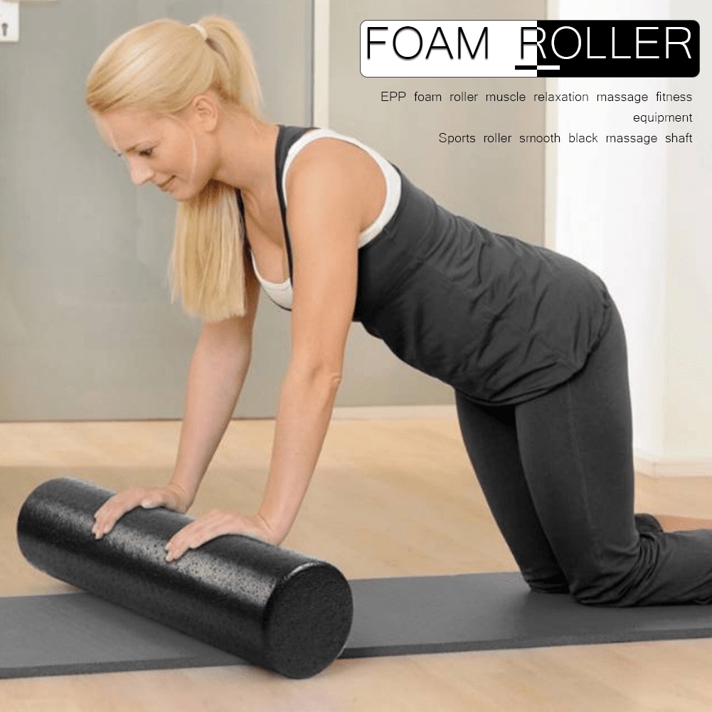 Foam Roller โฟมโรลเลอร์ โฟมนวดกล้ามเนื้อ ยาว 90 ซม. นวดเล้วฟินมาก โฟมโรลเลอร์ นวดกล้ามเนื้อ ยาว 90 ซม. Foam Roller 90 cm