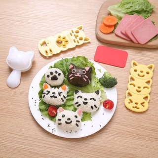 พิมพ์กดข้าวปั้นญี่ปุ่นรูปแมว Japanese rice ball mold พร้อมส่งในไทย🤗🚨