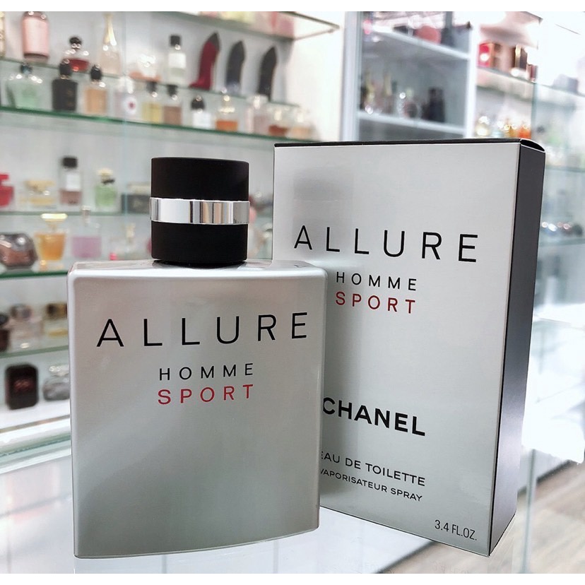น้ำหอม Chanel Allure Homme Sport EDT 100 ml. *กล่องขาย*【ของแท้ 100 % 】ส่งฟรี 📦🚚🛵
