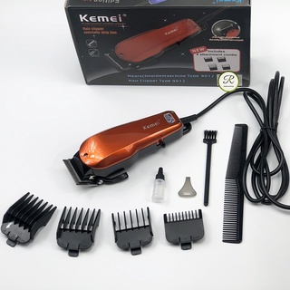 ปัตตาเลี่ยน Kemei รุ่น KM-9012 แรงมอร์เตอร์ V5000 บุกตัดมันมาก ปัตตาเลี่ยนตัดผม มาพร้อมหวีรอง 4 ขนาด