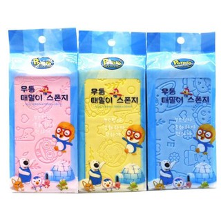 Scrubbing sponge Kid ฟองน้ำระเบิดขี้ไคล่ลายการ์ตูน