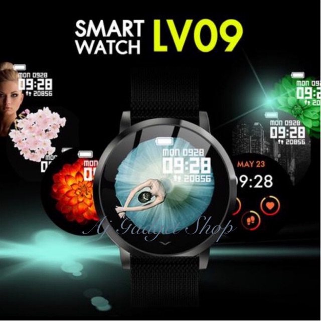 ⌚️⌚️นาฬิกา smart watch Lv09 ⌚️⌚️ นาฬิกาเพื่อสุขภาพและออกกำลังกาย นาฬิกาอัจฉริยะ