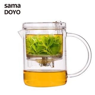 [รับประกัน1ปี] กาชงชา กาน้ำชา กาชงชาแบบกด Tea Pot Glass แก้วชงชาพร้อมมีที่กรองชา อุปกรณ์ชงชา กาต้มน้ำ ความจุ 350 ml